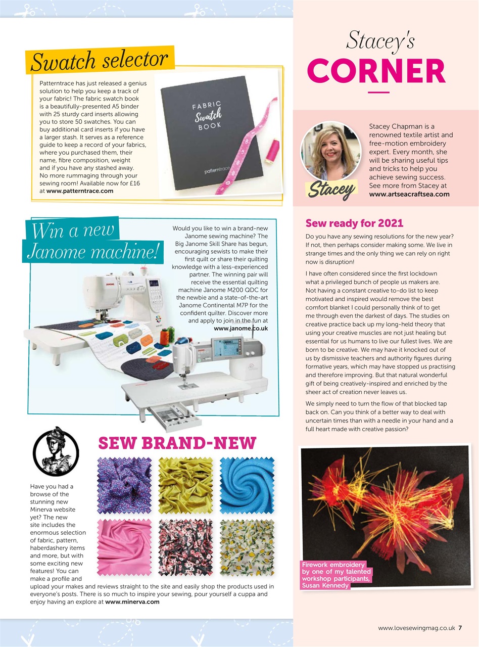 Love Sewing Preview Pages