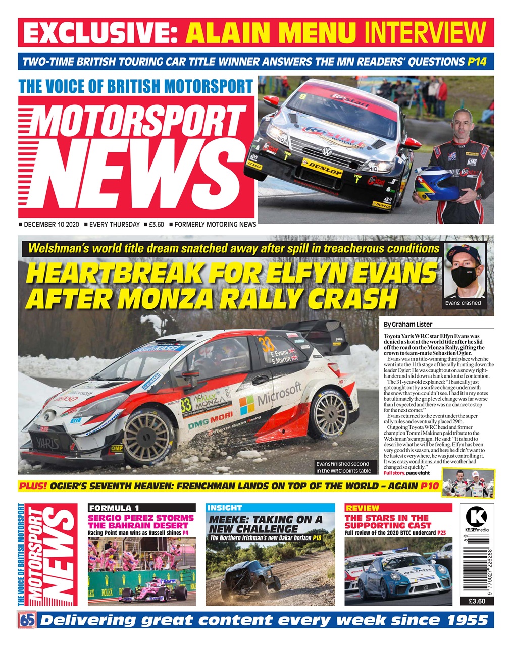 Motorsport News Preview Pages