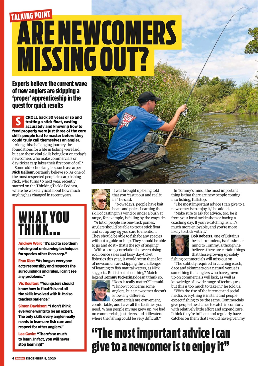 Angling Times Preview Pages