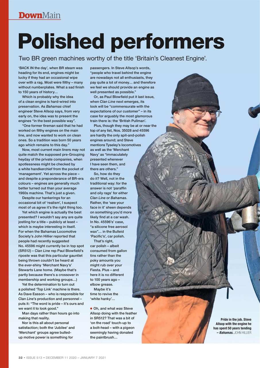 Steam Railway Preview Pages