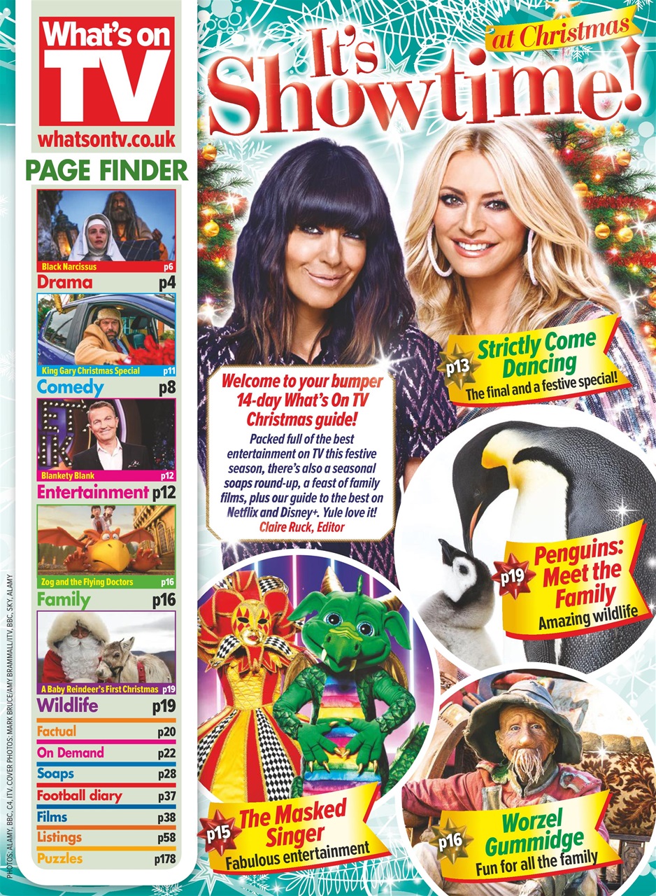 What's on TV Preview Pages