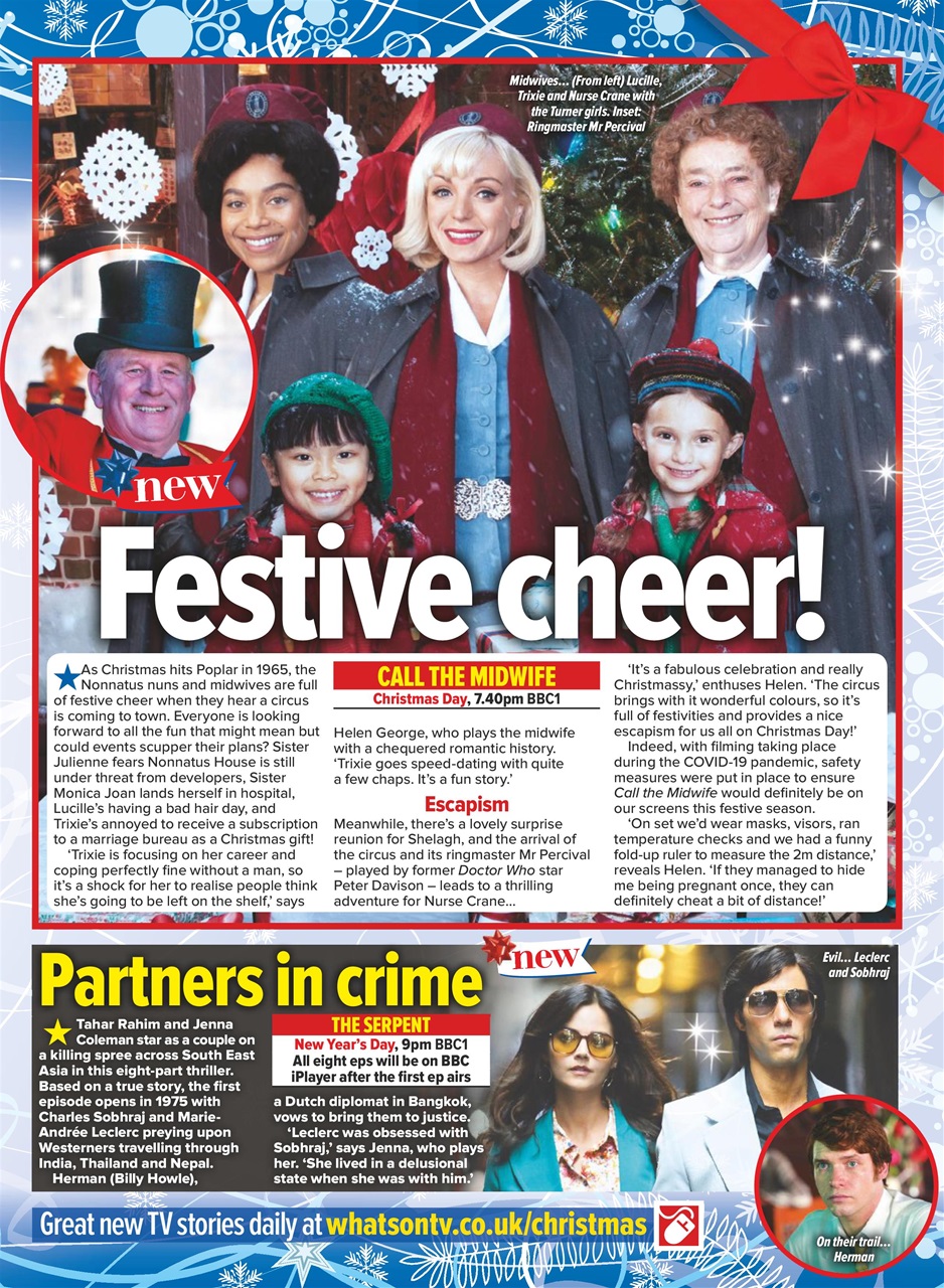 What's on TV Preview Pages