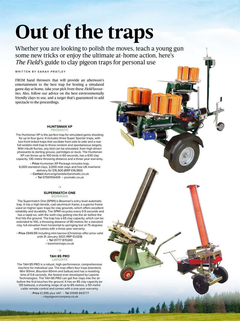 The Field Preview Pages