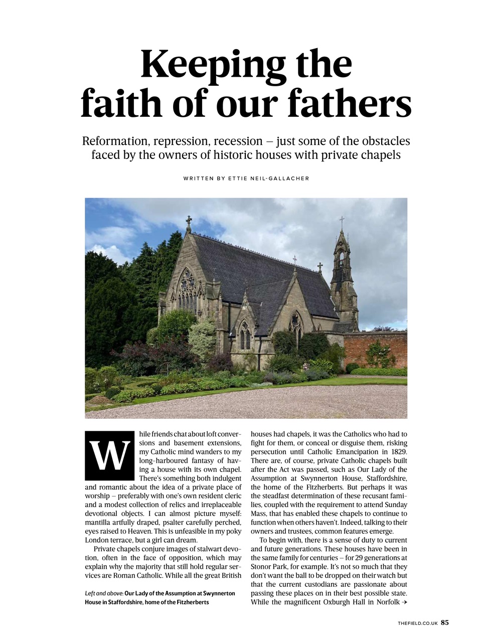 The Field Preview Pages