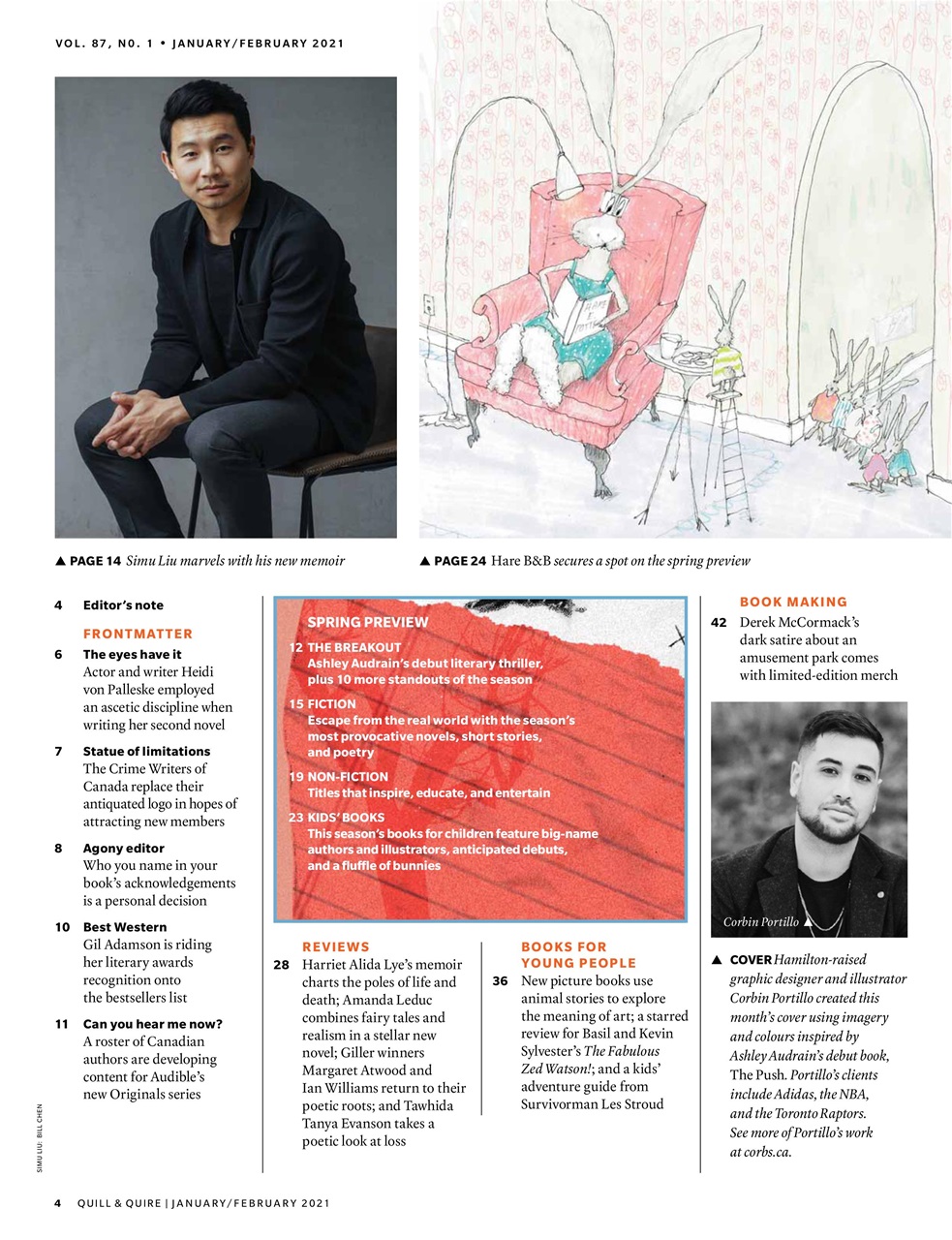 Quill & Quire Preview Pages