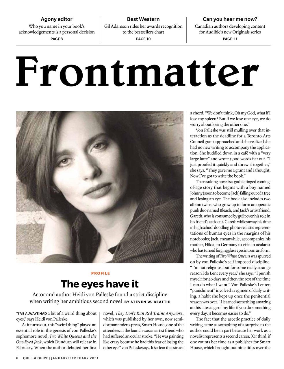 Quill & Quire Preview Pages