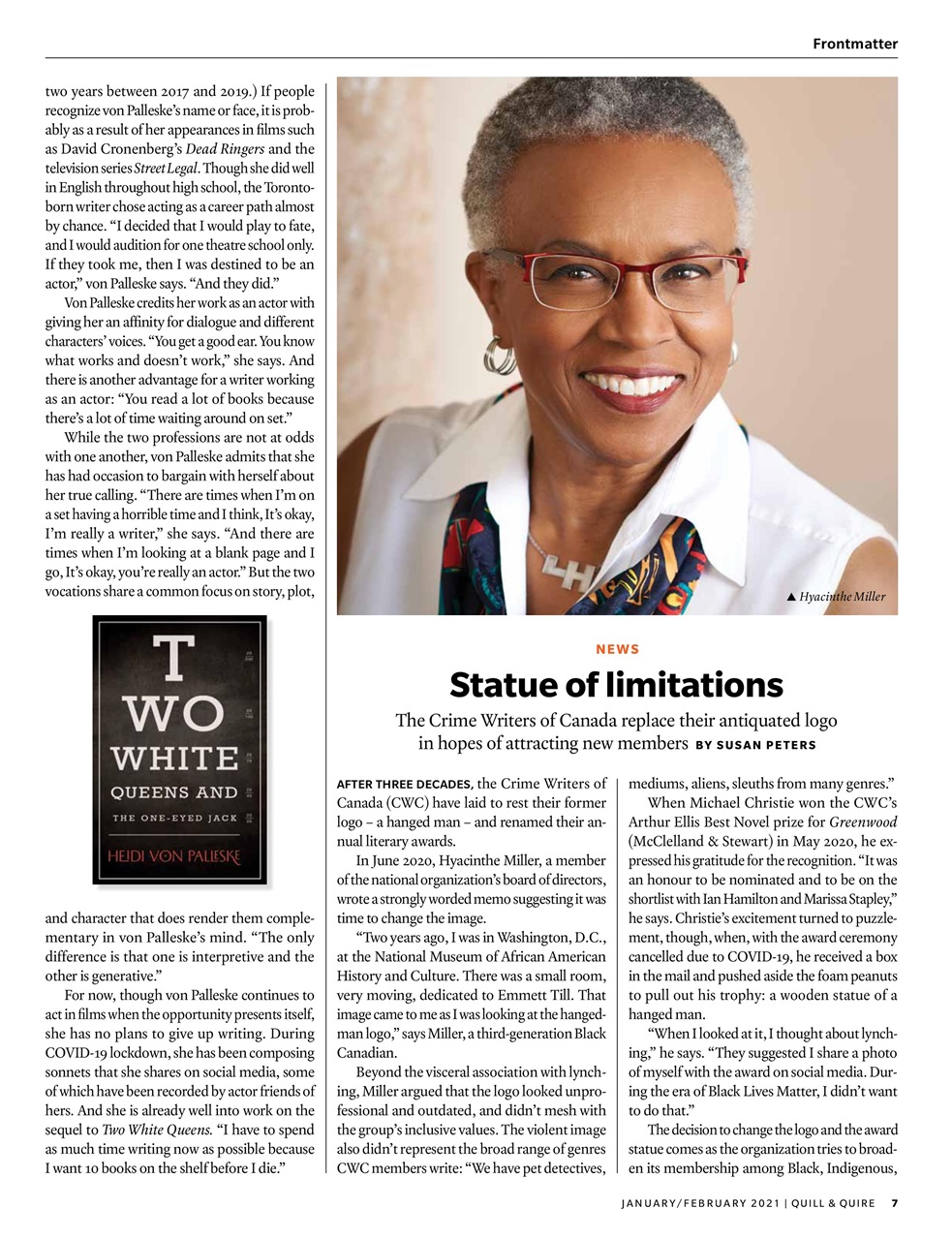 Quill & Quire Preview Pages