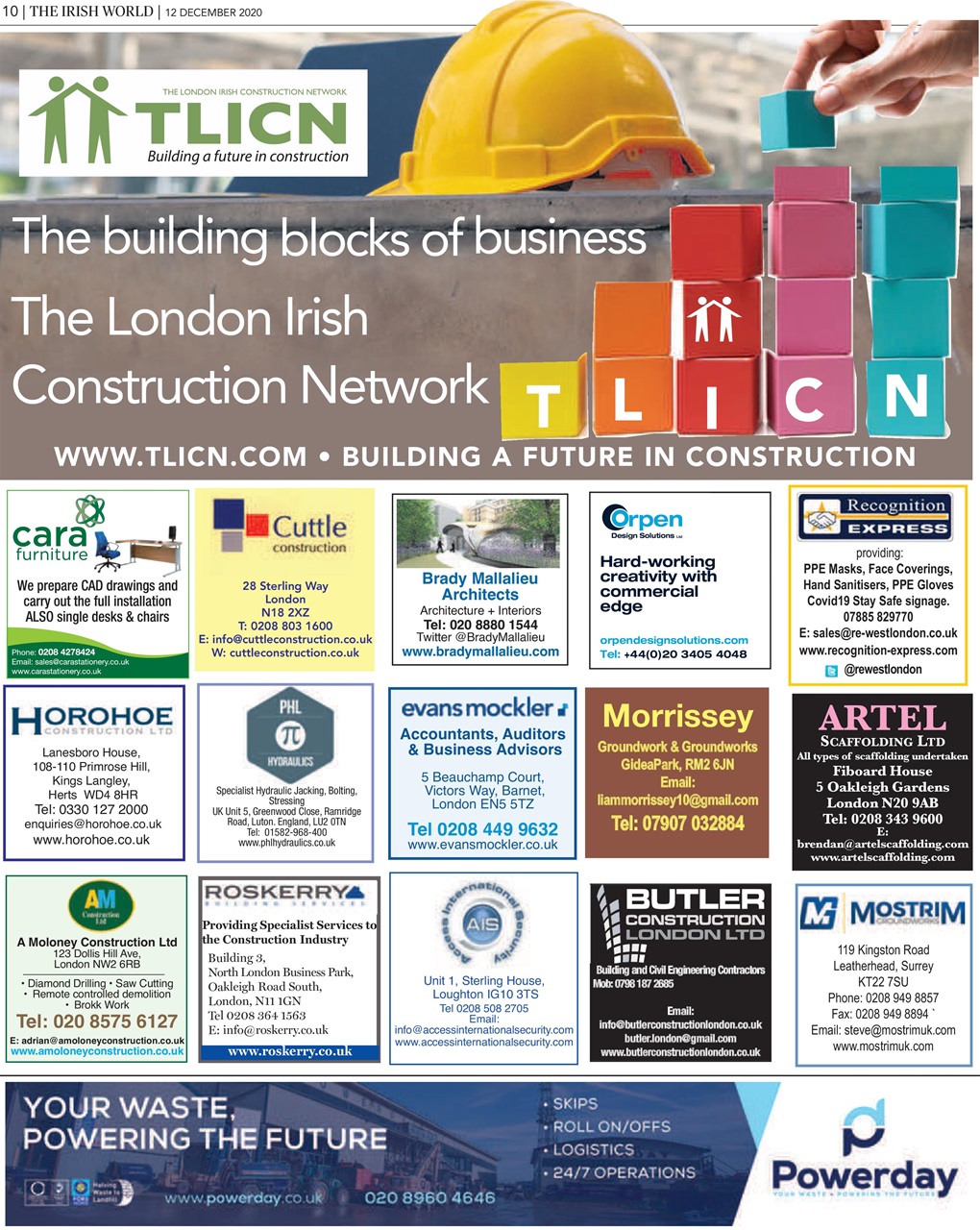 Irish World Preview Pages