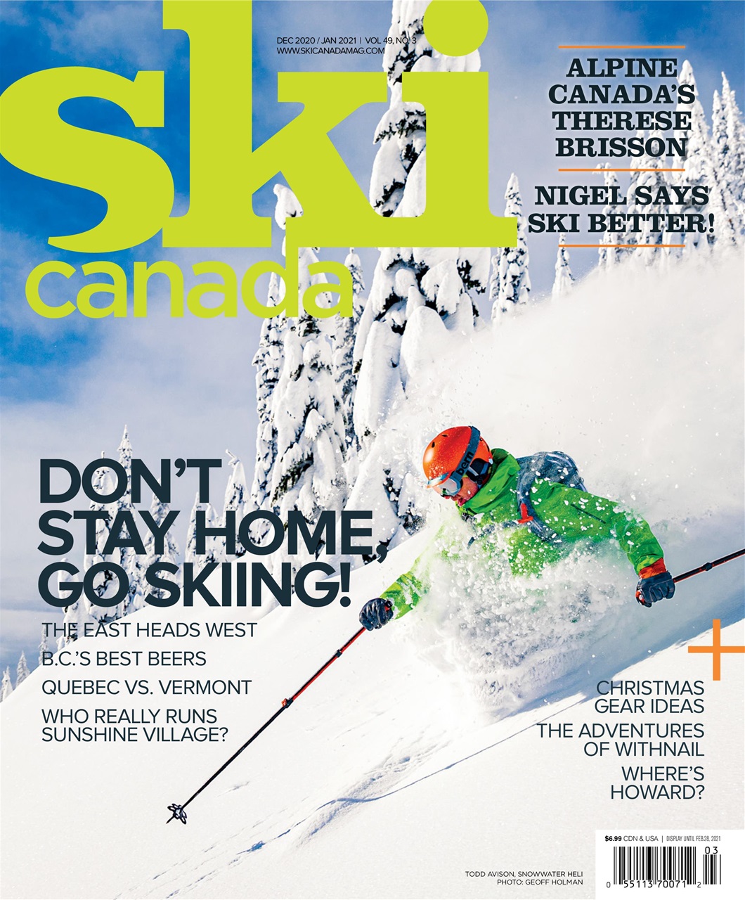Ski Canada Preview Pages