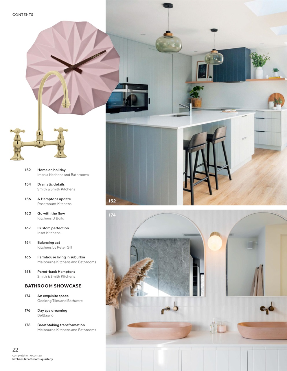 Kitchens & Bathrooms Quarterly Preview Pages