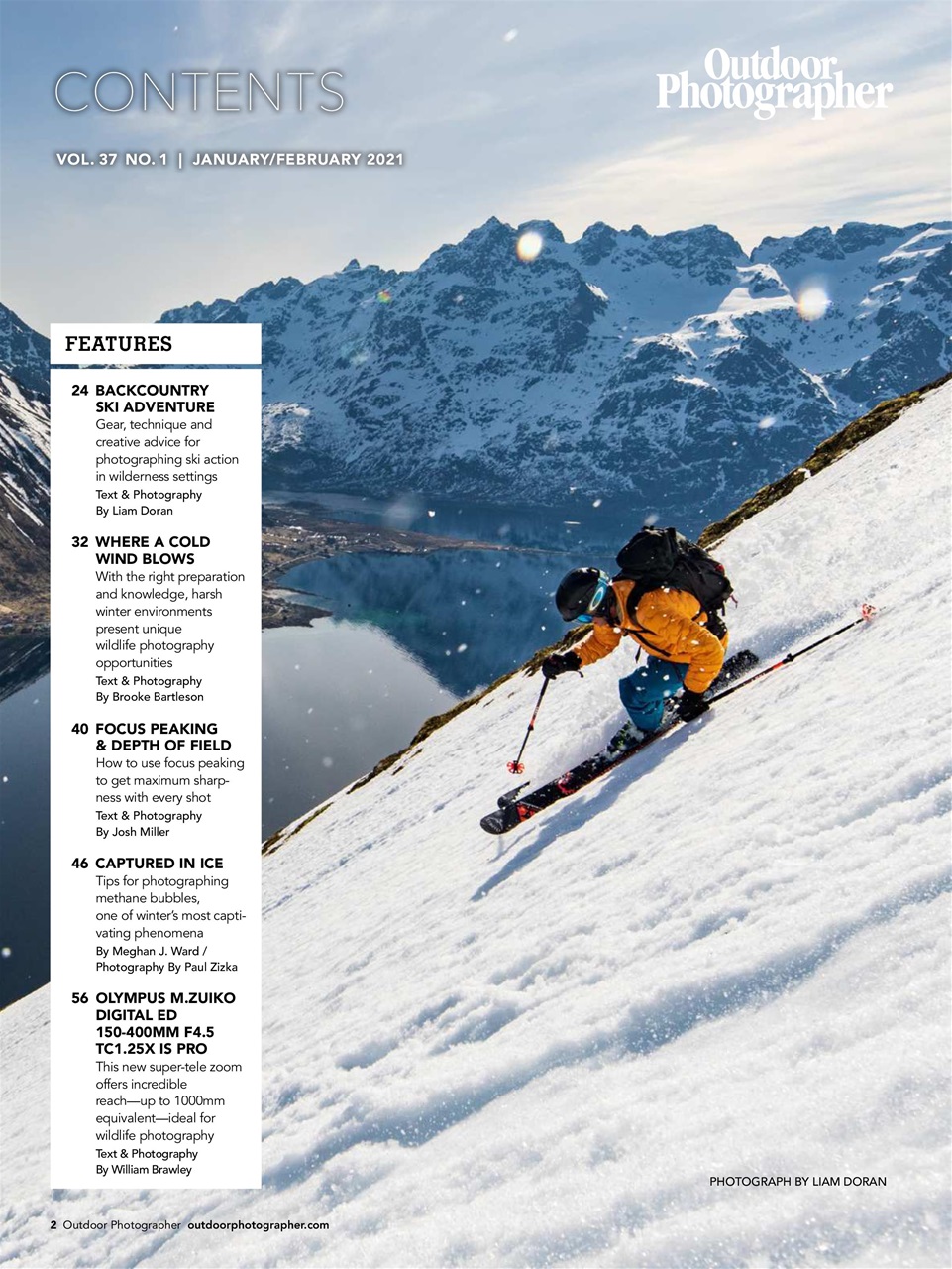 Outdoor Photographer Preview Pages