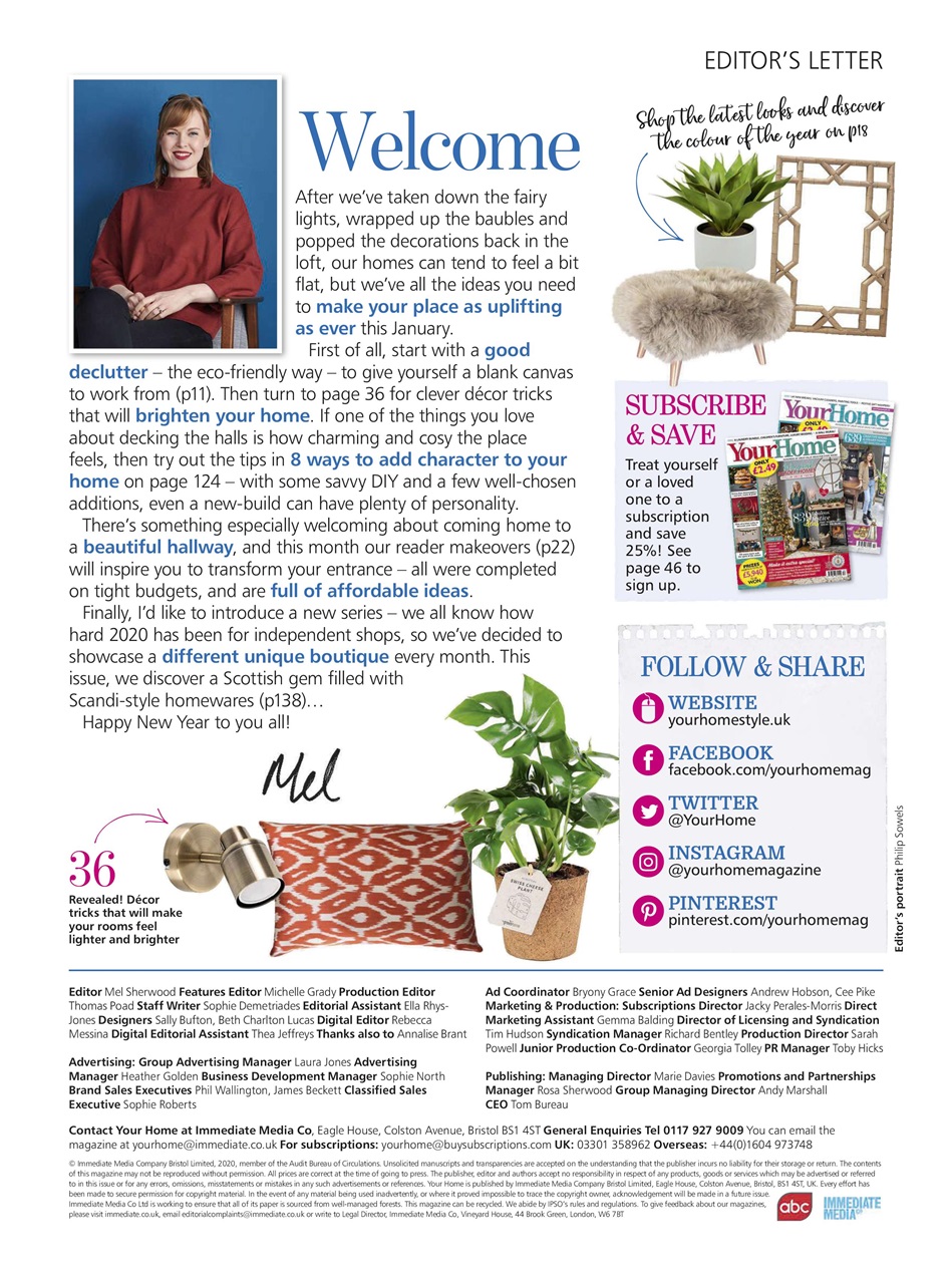 Your Home Magazine Preview Pages