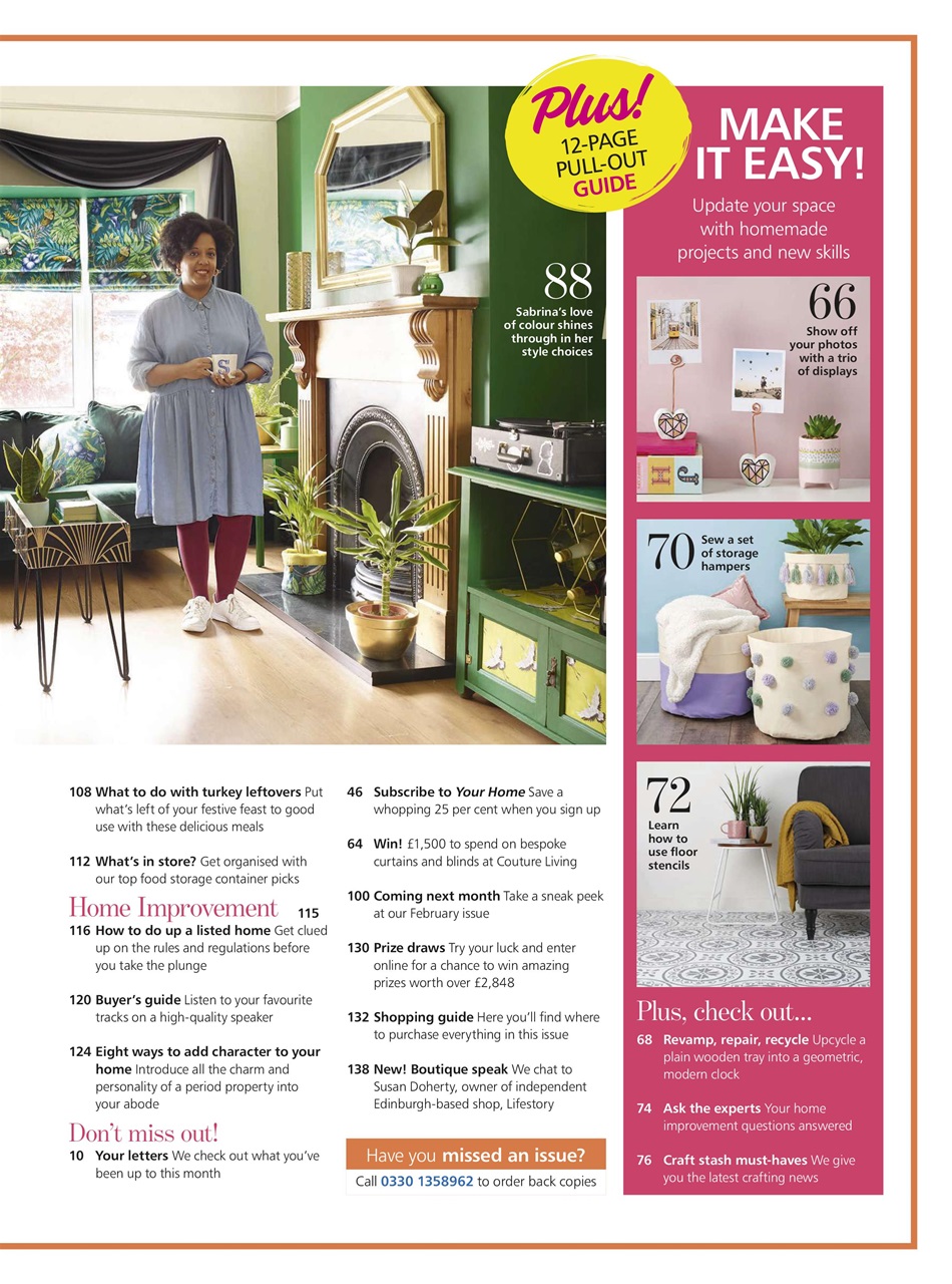 Your Home Magazine Preview Pages