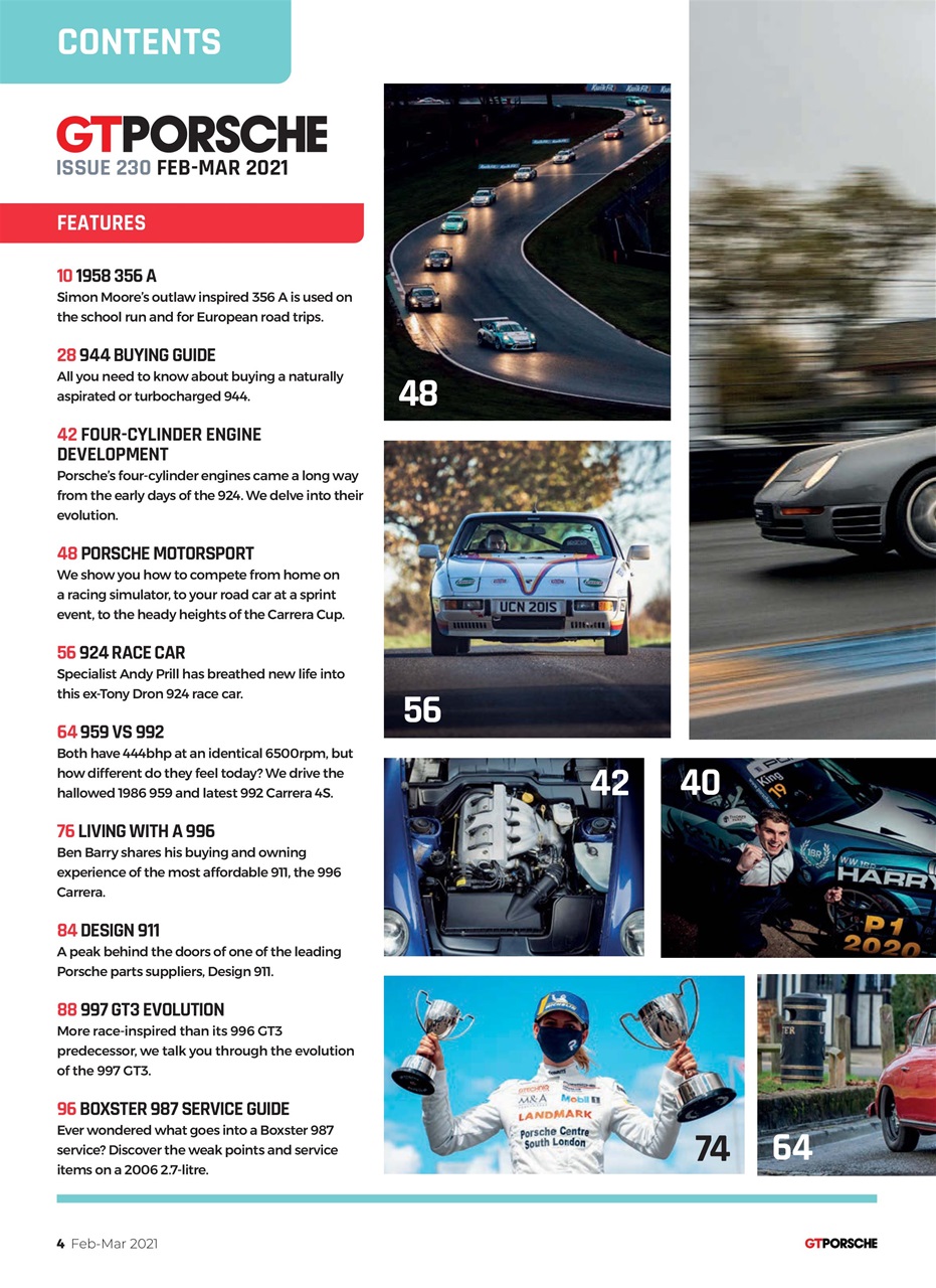 GT Porsche Preview Pages