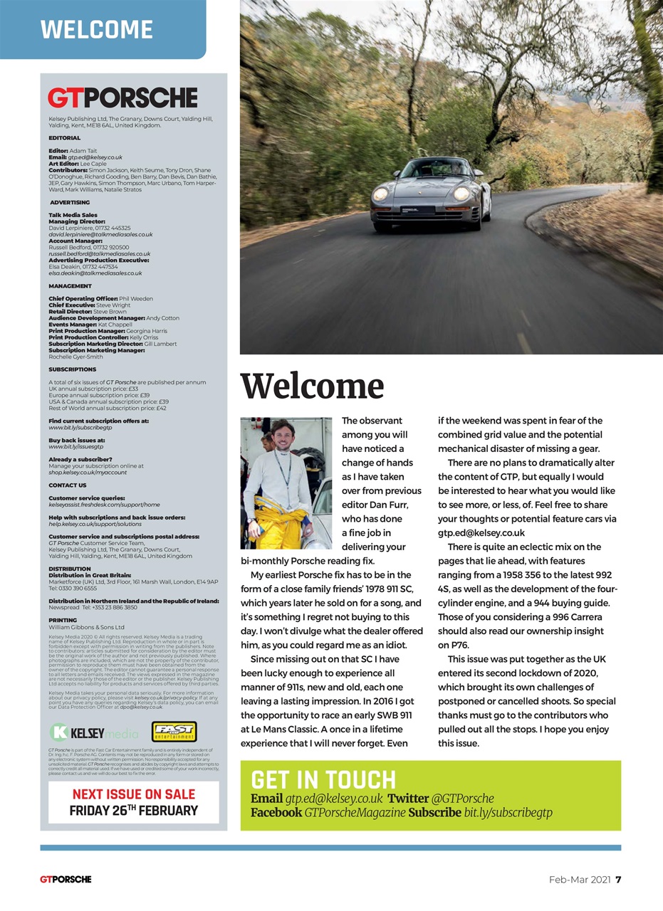 GT Porsche Preview Pages