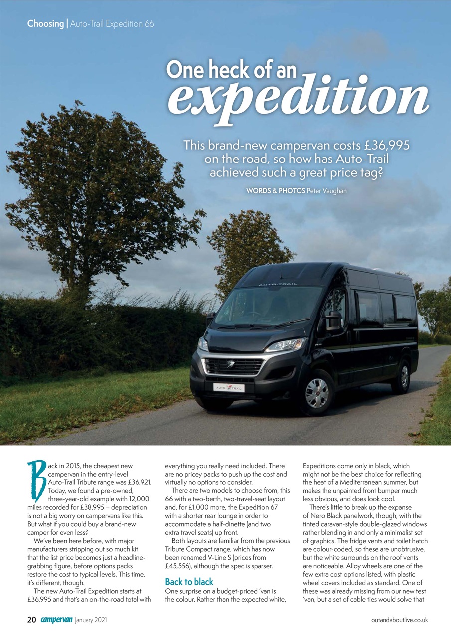 Campervan Preview Pages