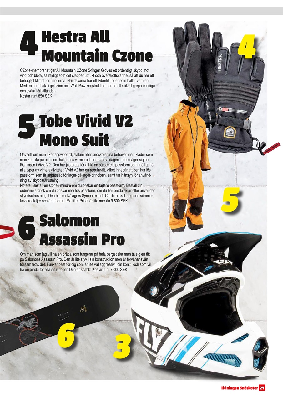 Tidningen Snöskoter Preview Pages