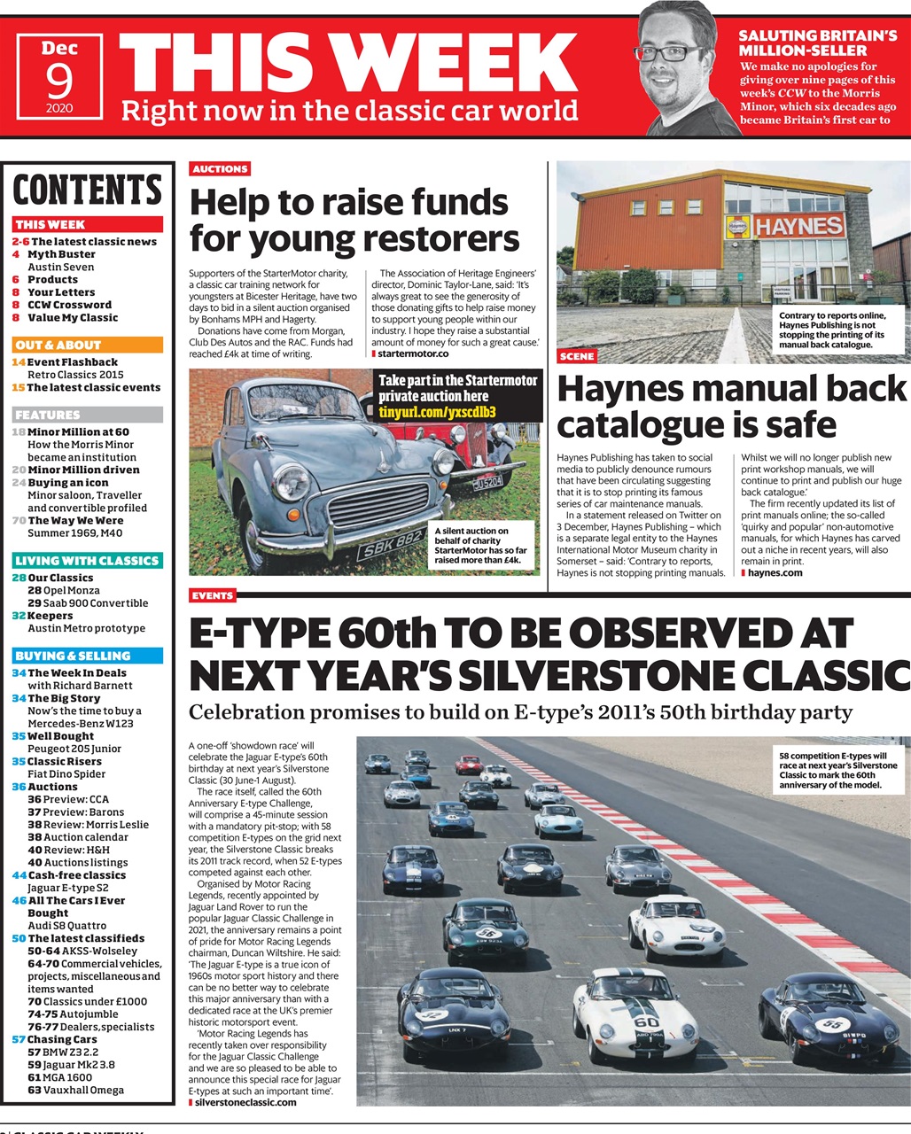 Classic Car Weekly Preview Pages