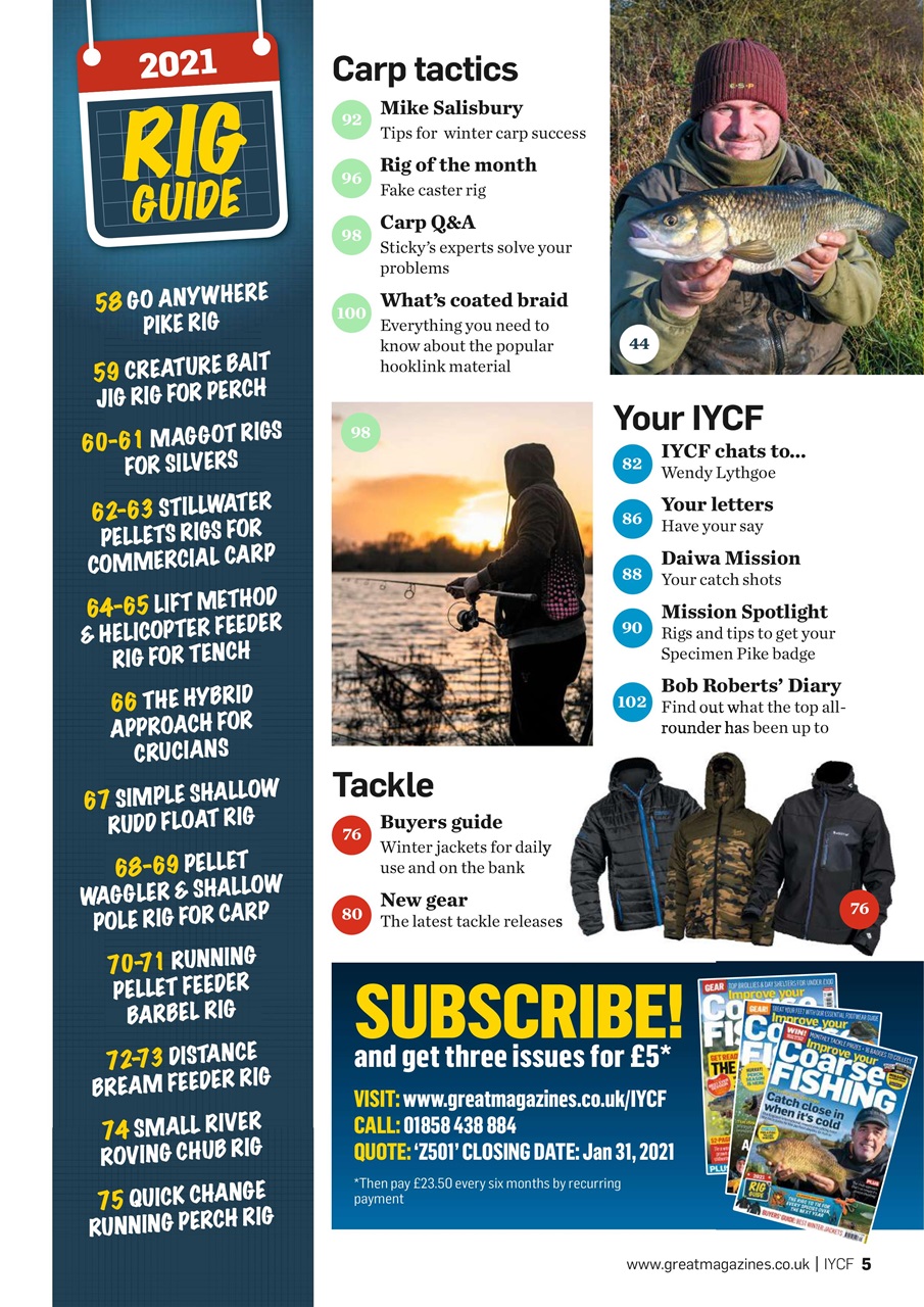 Improve Your Coarse Fishing Preview Pages