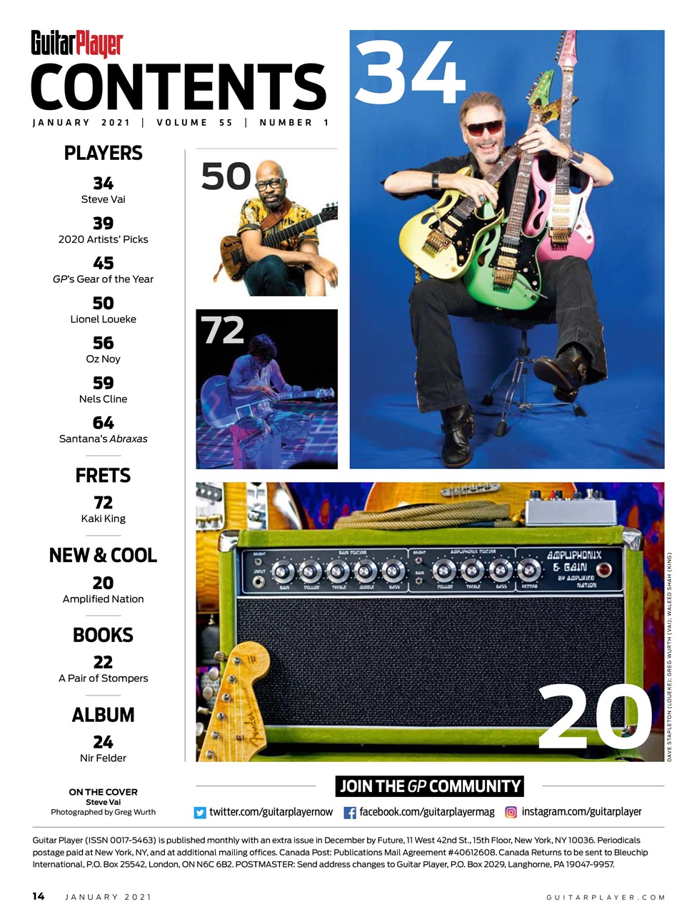 Guitar Player Preview Pages