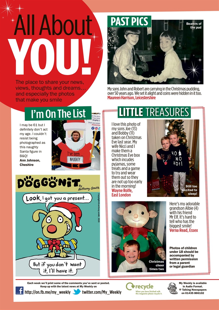 My Weekly Preview Pages