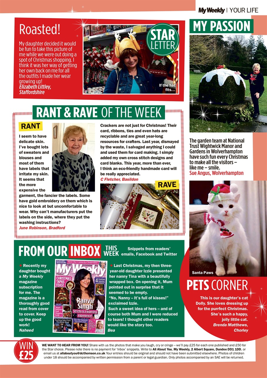 My Weekly Preview Pages