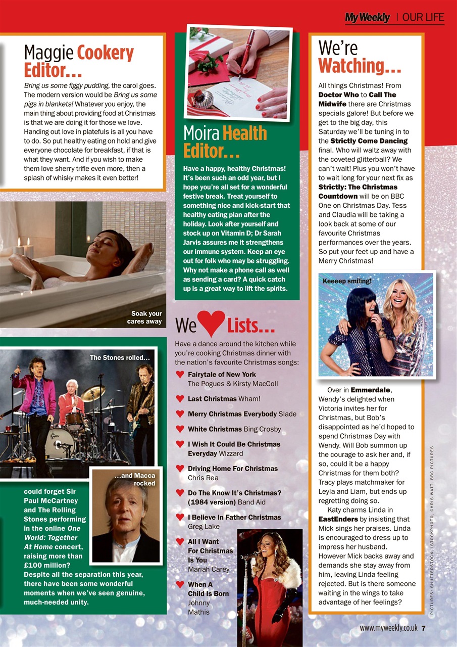 My Weekly Preview Pages