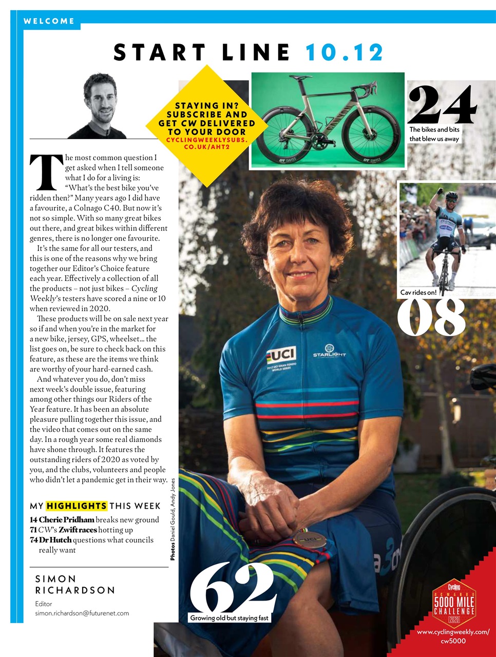 Cycling Weekly Preview Pages