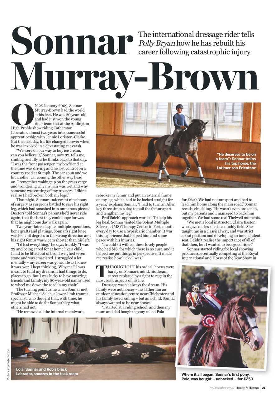 Horse & Hound Preview Pages