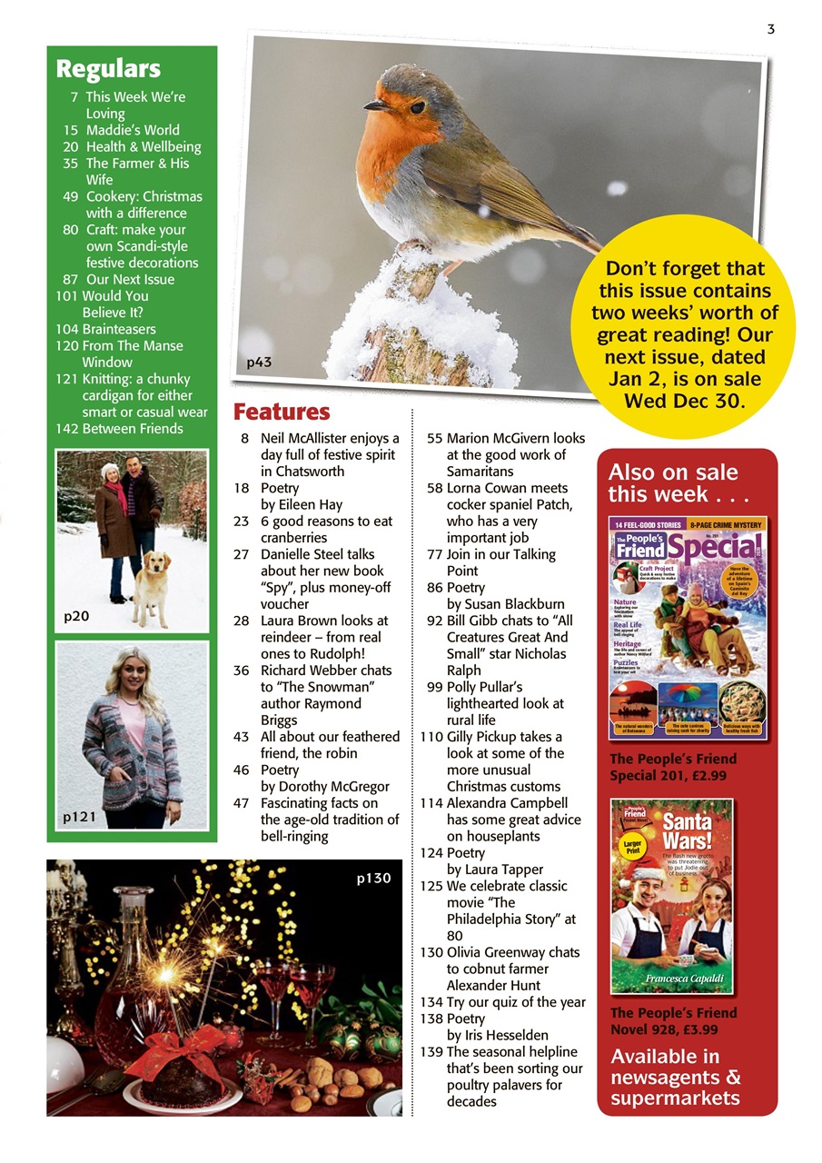 The People’s Friend Preview Pages