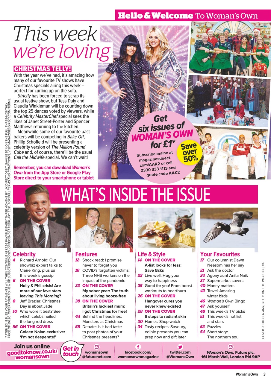 Woman's Own Preview Pages