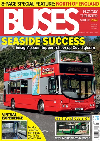 Buses Magazine issue  January 2021