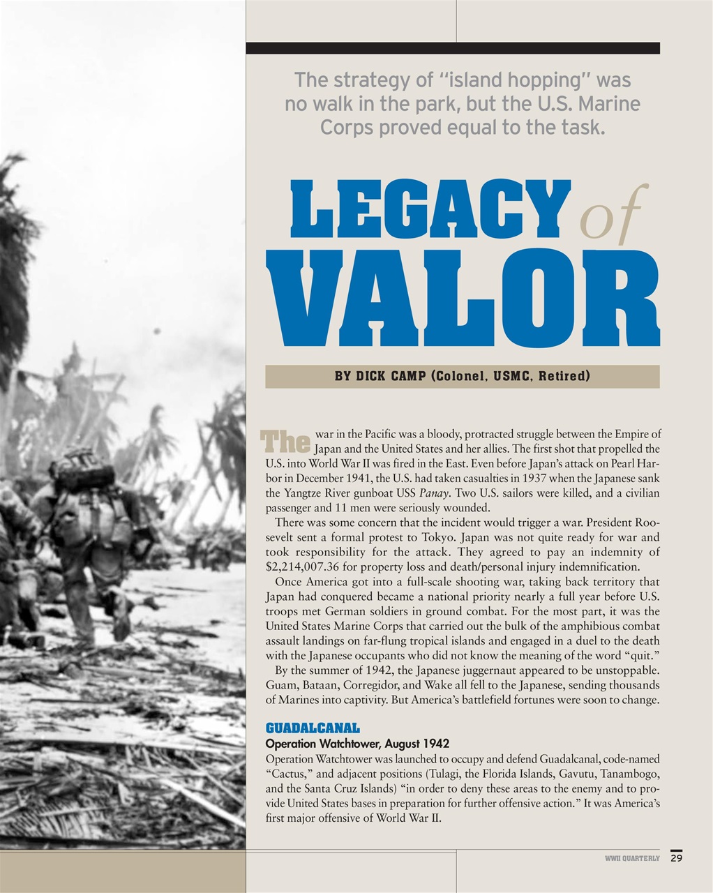 WWII Quarterly Preview Pages