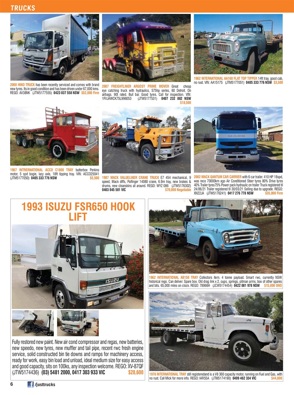 JUST TRUCKS Preview Pages