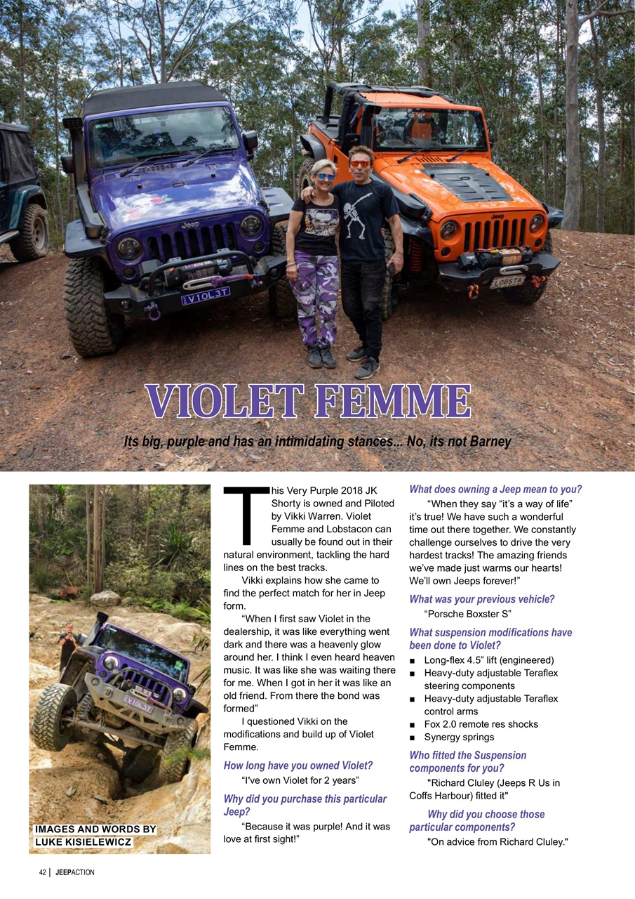 Jeep Action Preview Pages