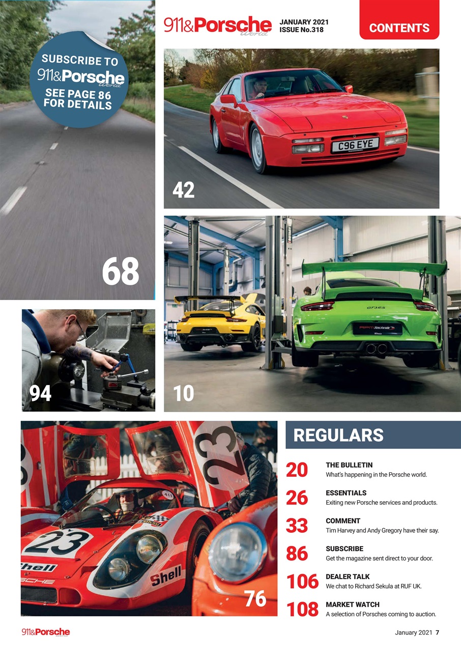 911 & Porsche World Preview Pages