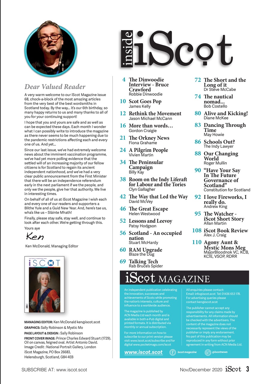 iScot Magazine Preview Pages