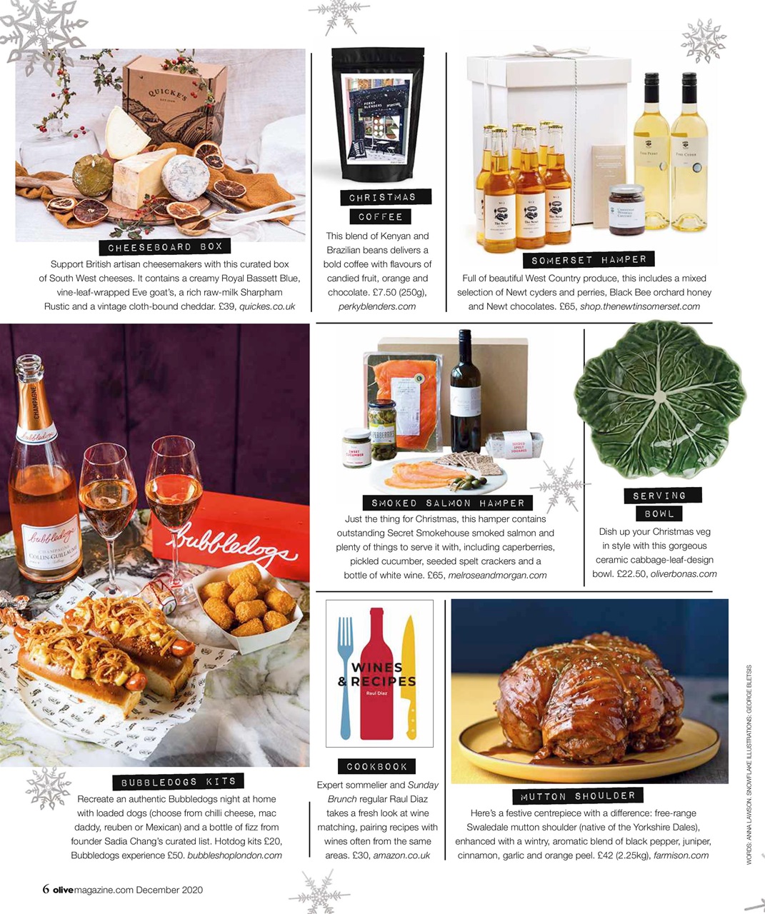 Olive Magazine Preview Pages