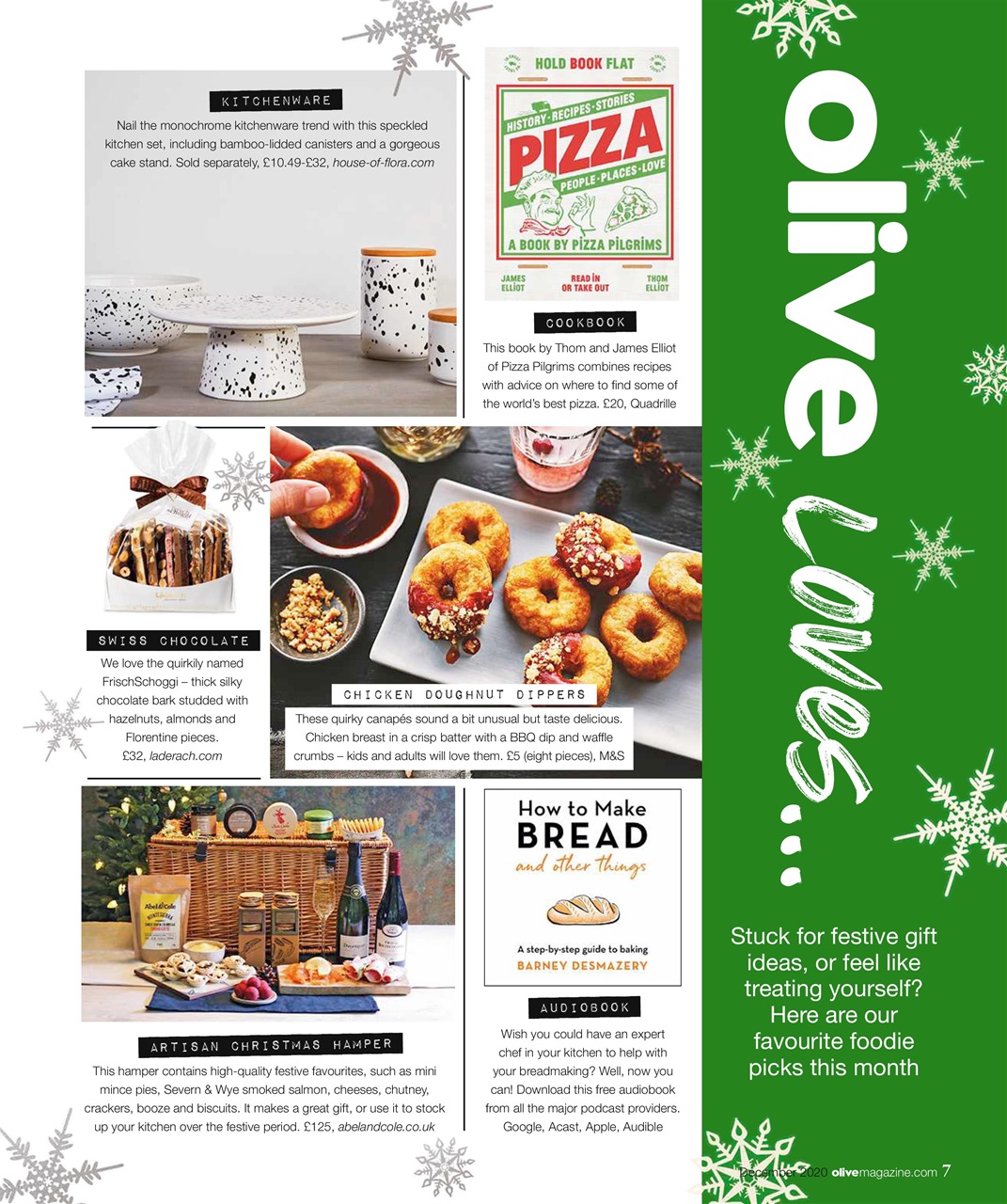 Olive Magazine Preview Pages