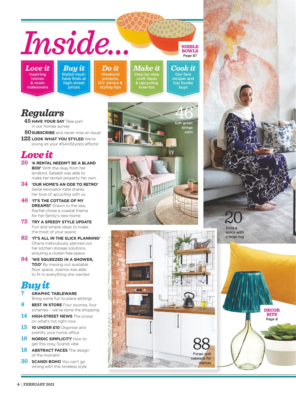Style at Home Preview Pages
