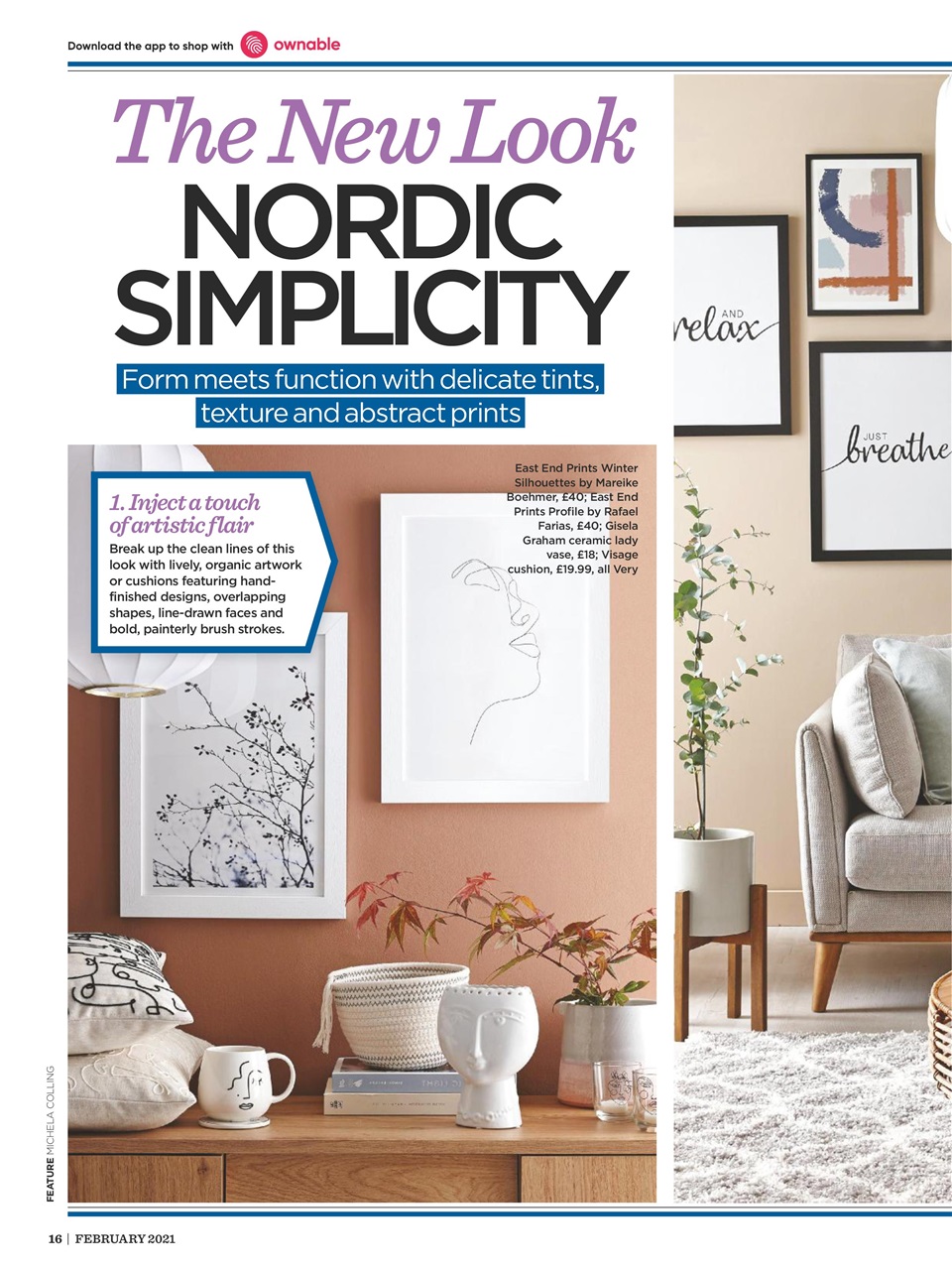 Style at Home Preview Pages