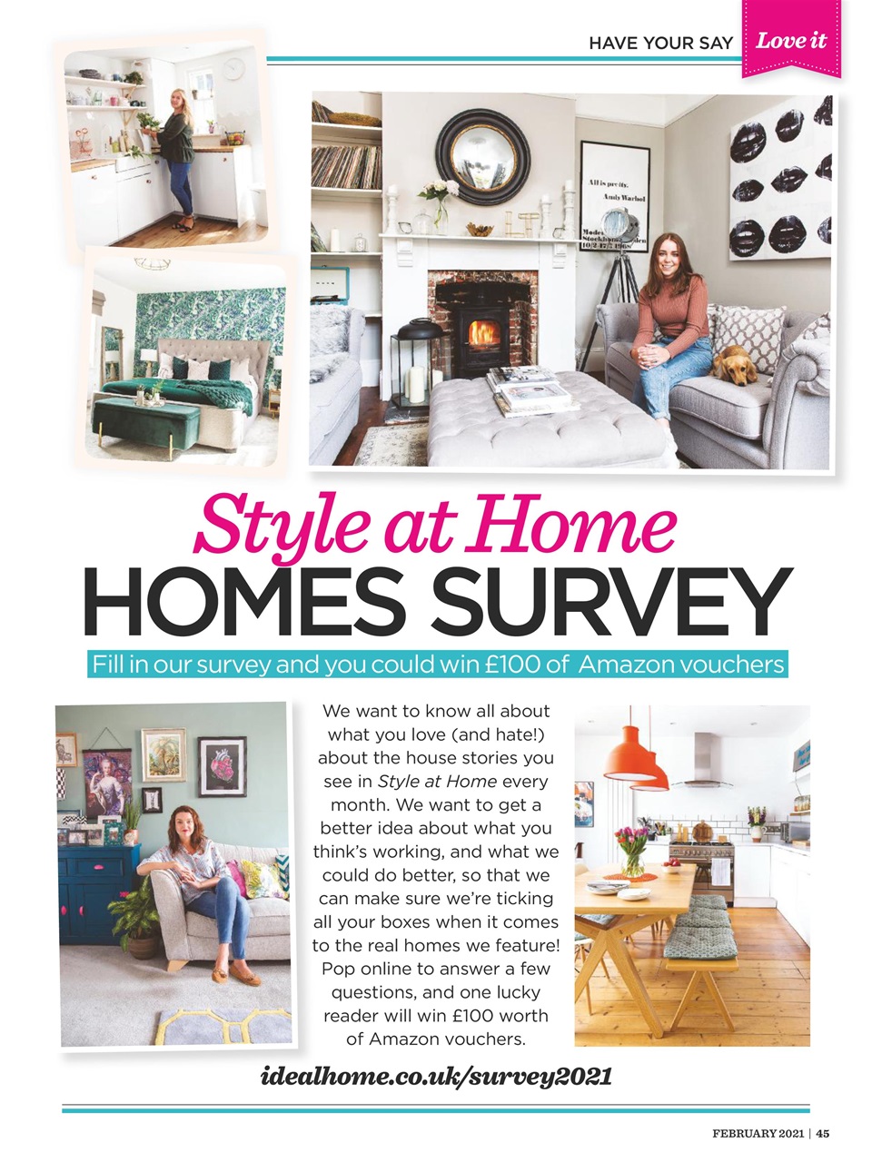 Style at Home Preview Pages