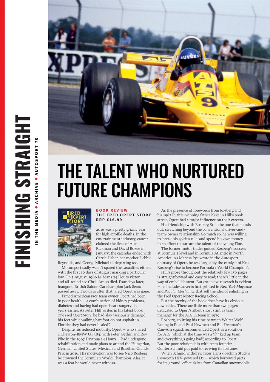 Autosport Preview Pages