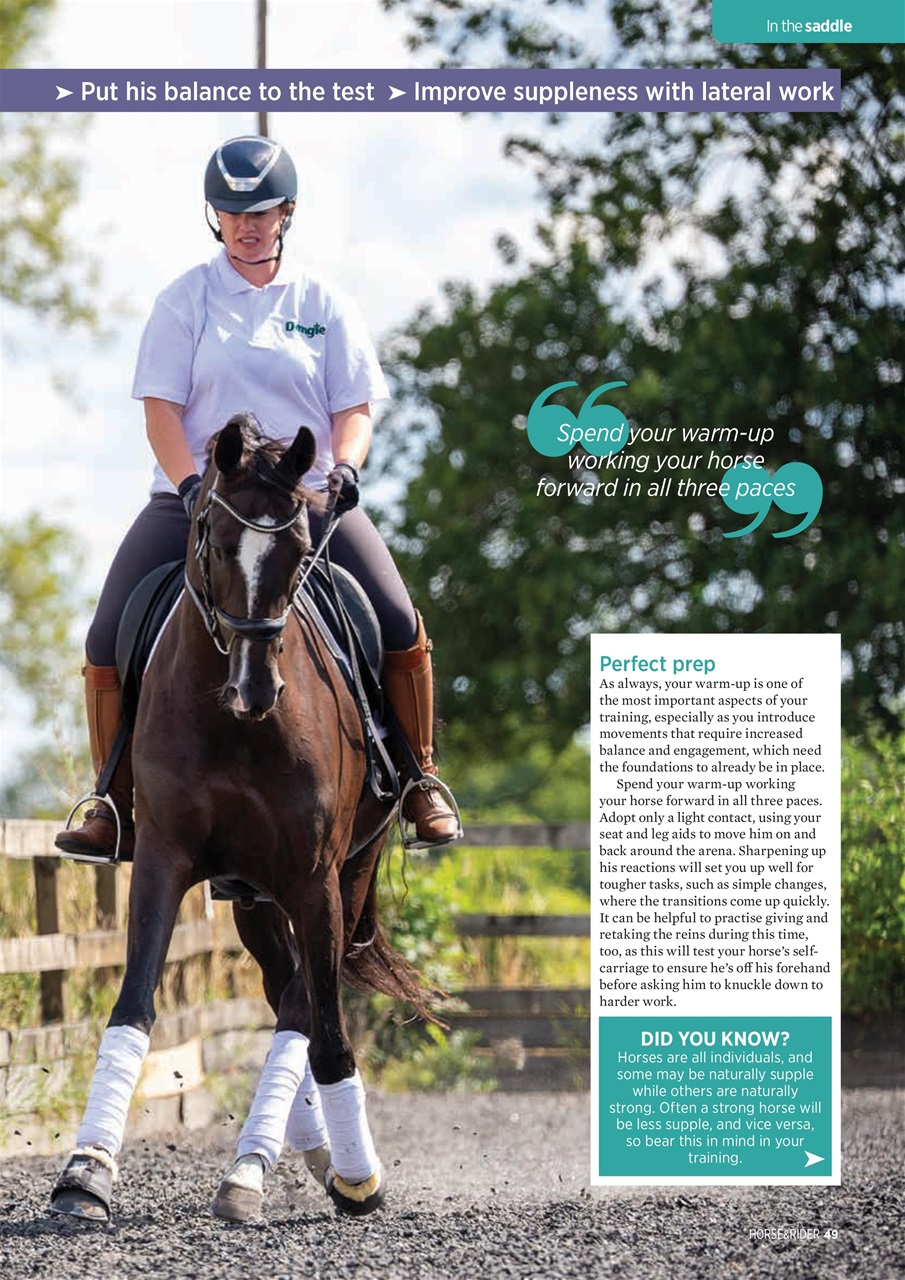 Horse&Rider Magazine - UK equestrian magazine for Horse and Rider Preview Pages