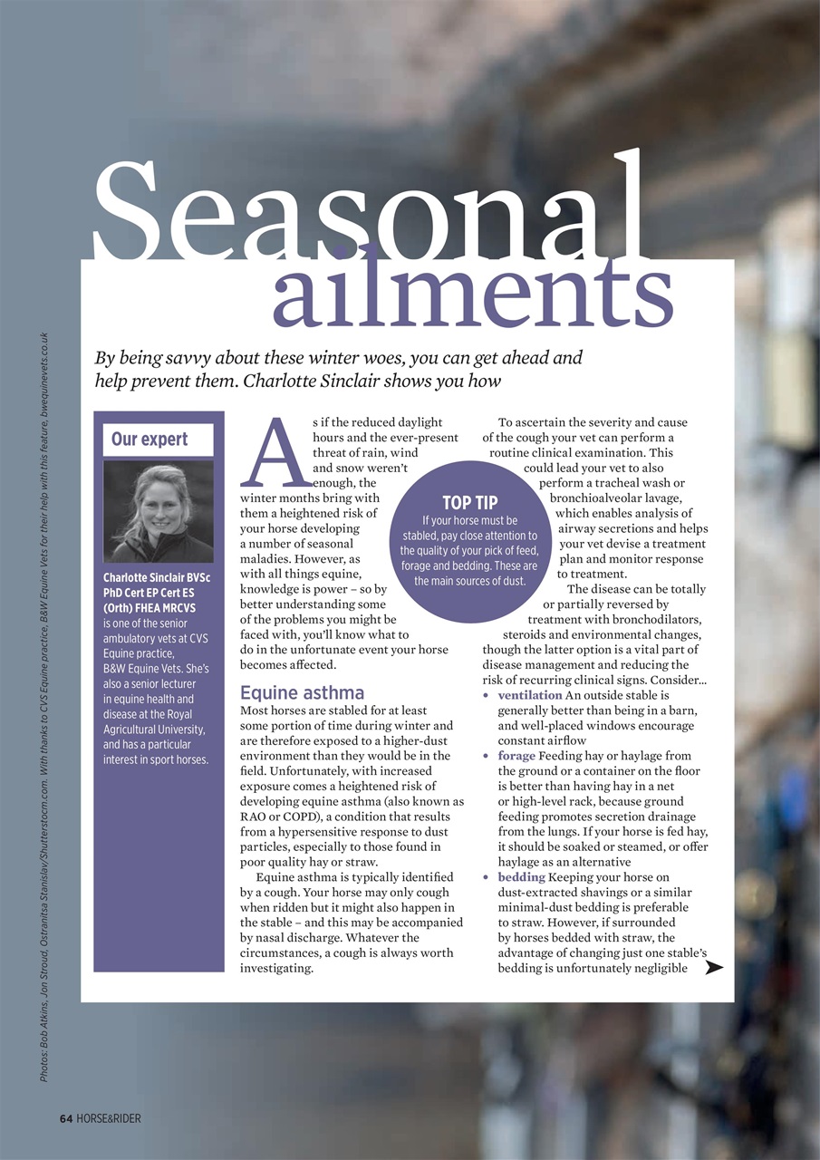 Horse&Rider Magazine - UK equestrian magazine for Horse and Rider Preview Pages