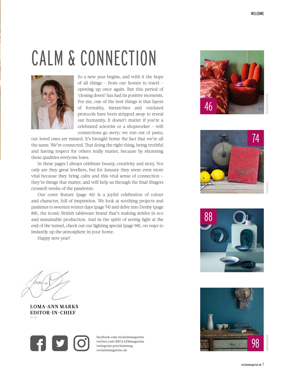 Reclaim Preview Pages