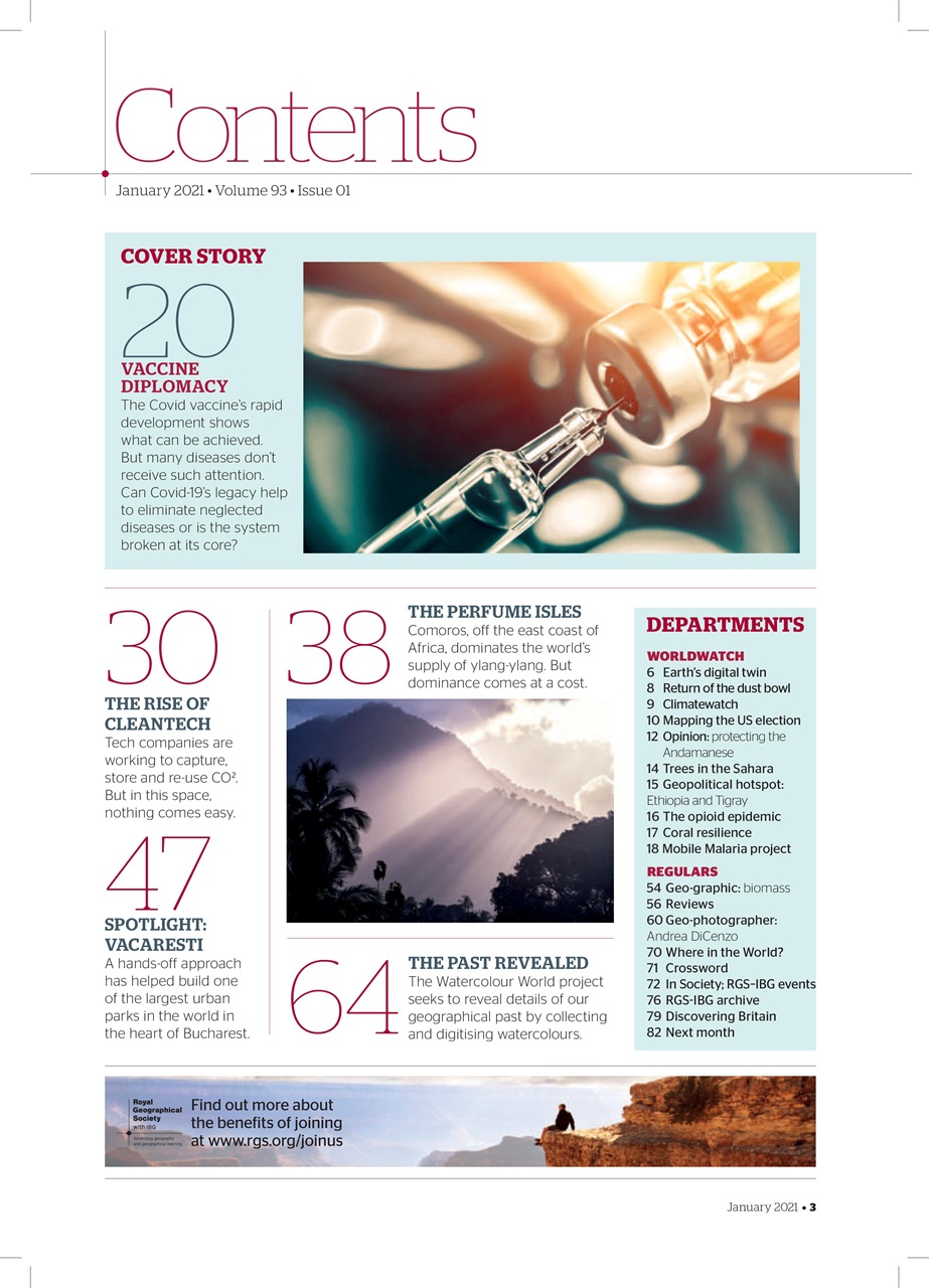 Geographical Preview Pages