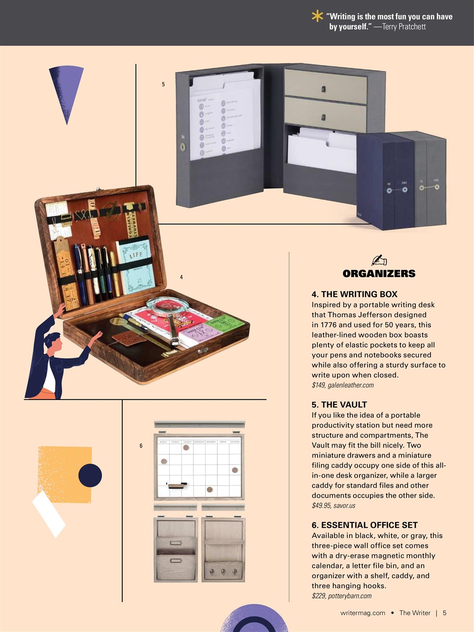 The Writer Preview Pages