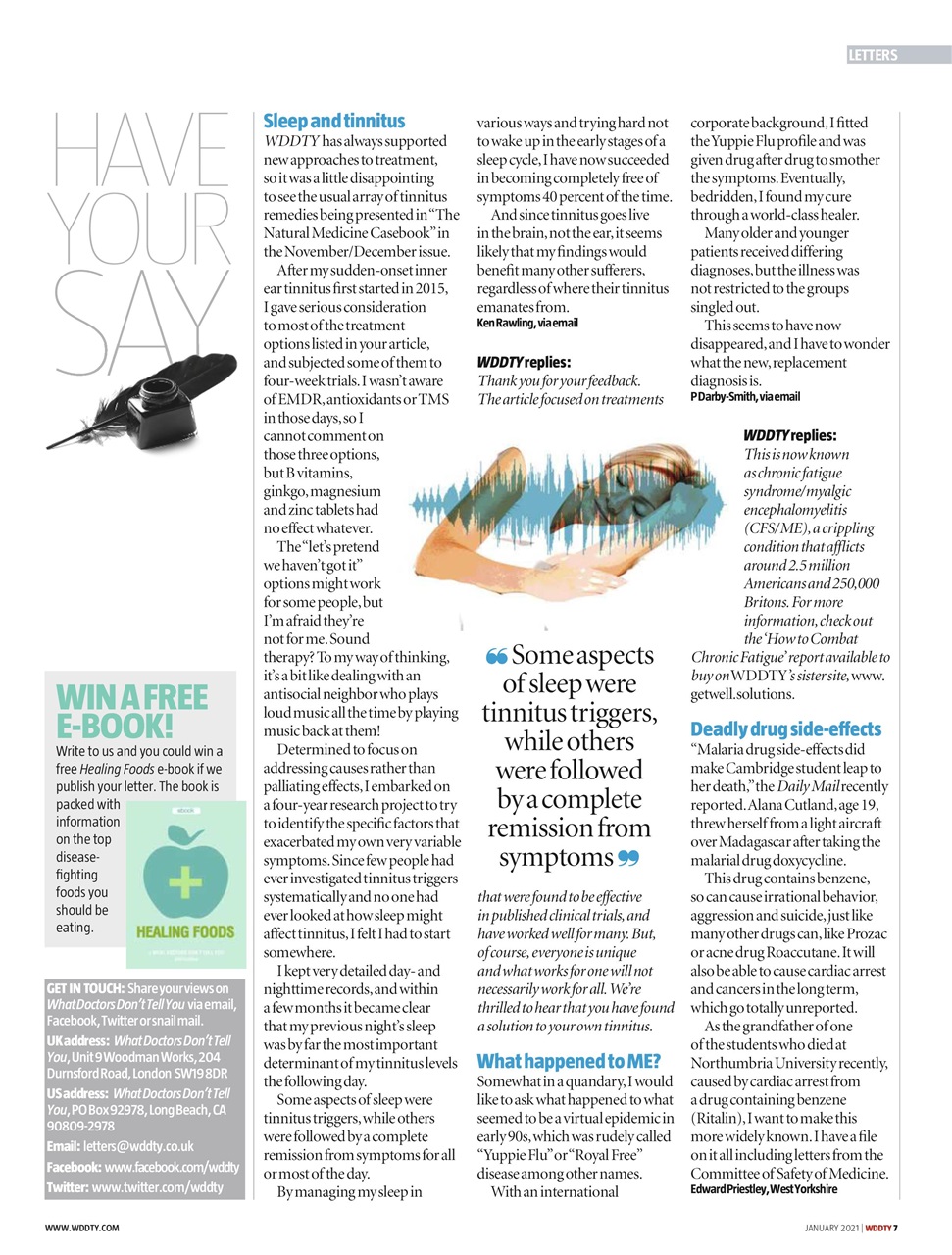 What Doctors Don't Tell You Preview Pages