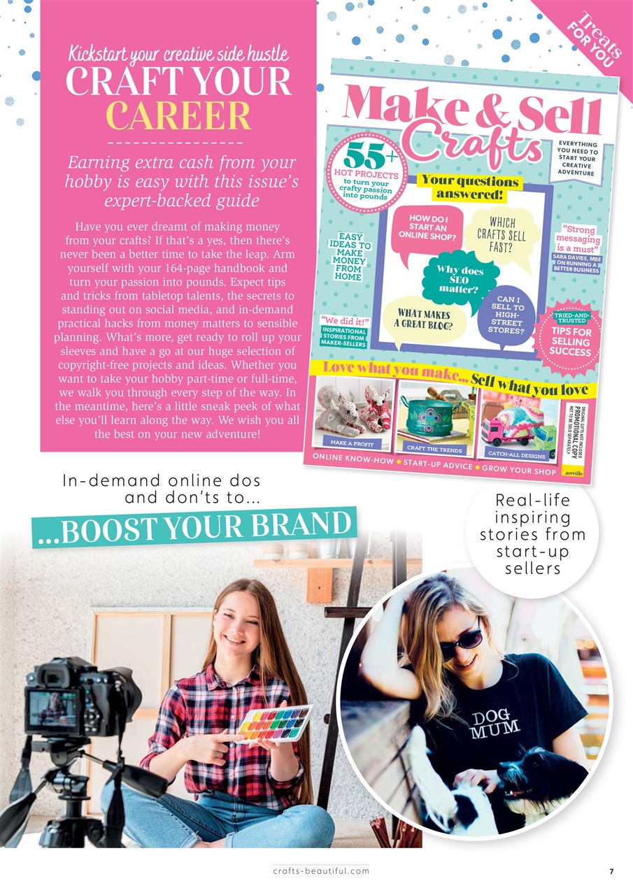 Crafts Beautiful Preview Pages